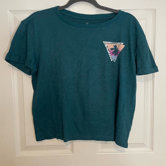 VOLCOM - XS BOXY CROP TOP - Picture 1 of 6